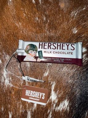 Hershey's Milk Chocolate Ornament - Brown & White